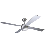 Modern Fan Co Ball 52" 天花吊扇 (鋁銀色+鋁銀色扇葉)