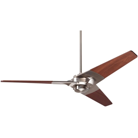 Modern Fan Co Torsion 42" 天花吊扇 (亮銀色+桃花木扇葉)