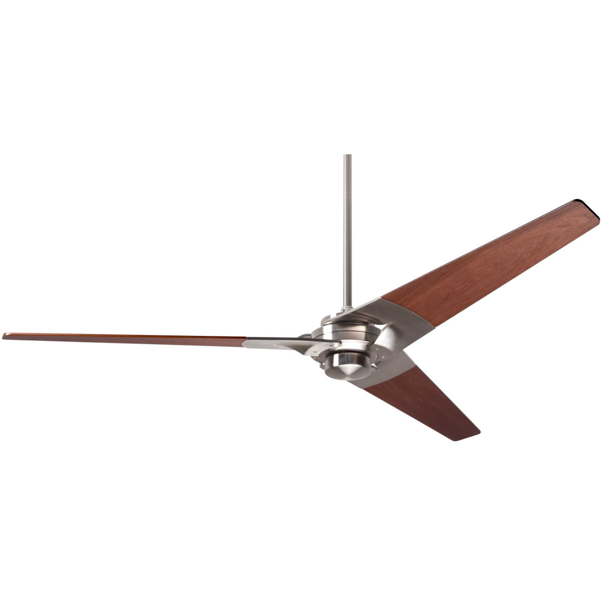 Modern Fan Co Torsion 62" 天花吊扇 (亮銀色+桃花木扇葉)