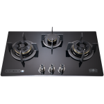 Hibachi 氣霸 HY-3363LP 75厘米 三環火 嵌入式三頭石油氣煮食爐