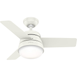 Hunter Fan Co Finley 36" 天花吊扇 (白色+白色)