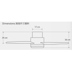 Hunter Fan Co Gilmour 52" 天花吊扇 (啞白色)