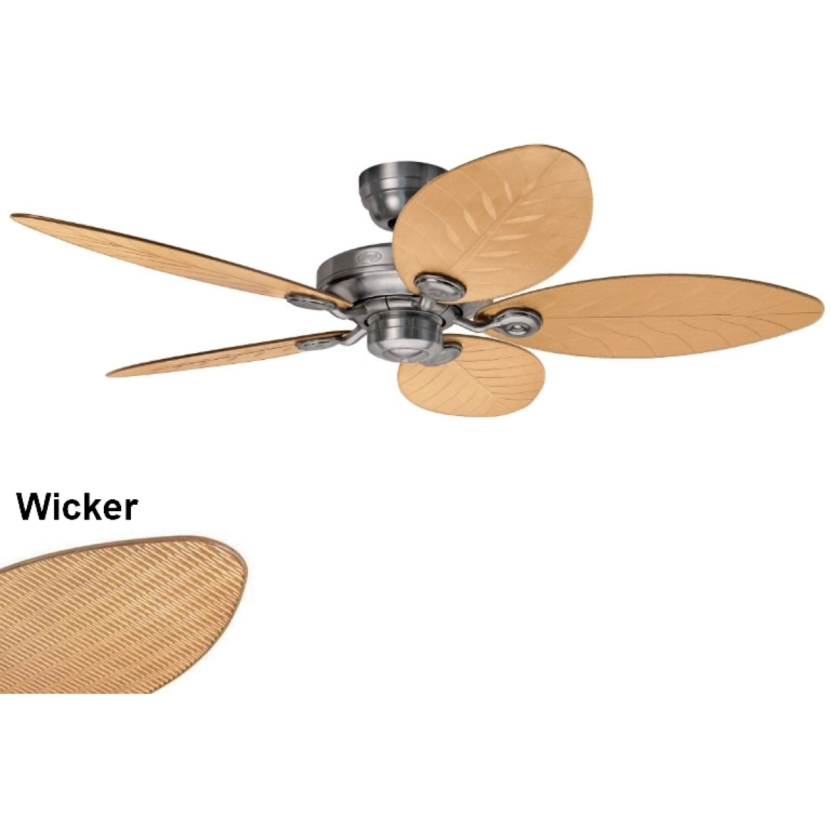 Hunter Fan Co Outdoor Elements II 54" 天花吊扇 (原鋁色+柳條)