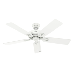Hunter Fan Co Savoy 52" 天花吊扇 (白色+白色)