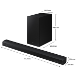 Samsung 三星 HW-B450/ZK B-Series 2.1聲道 Soundbar