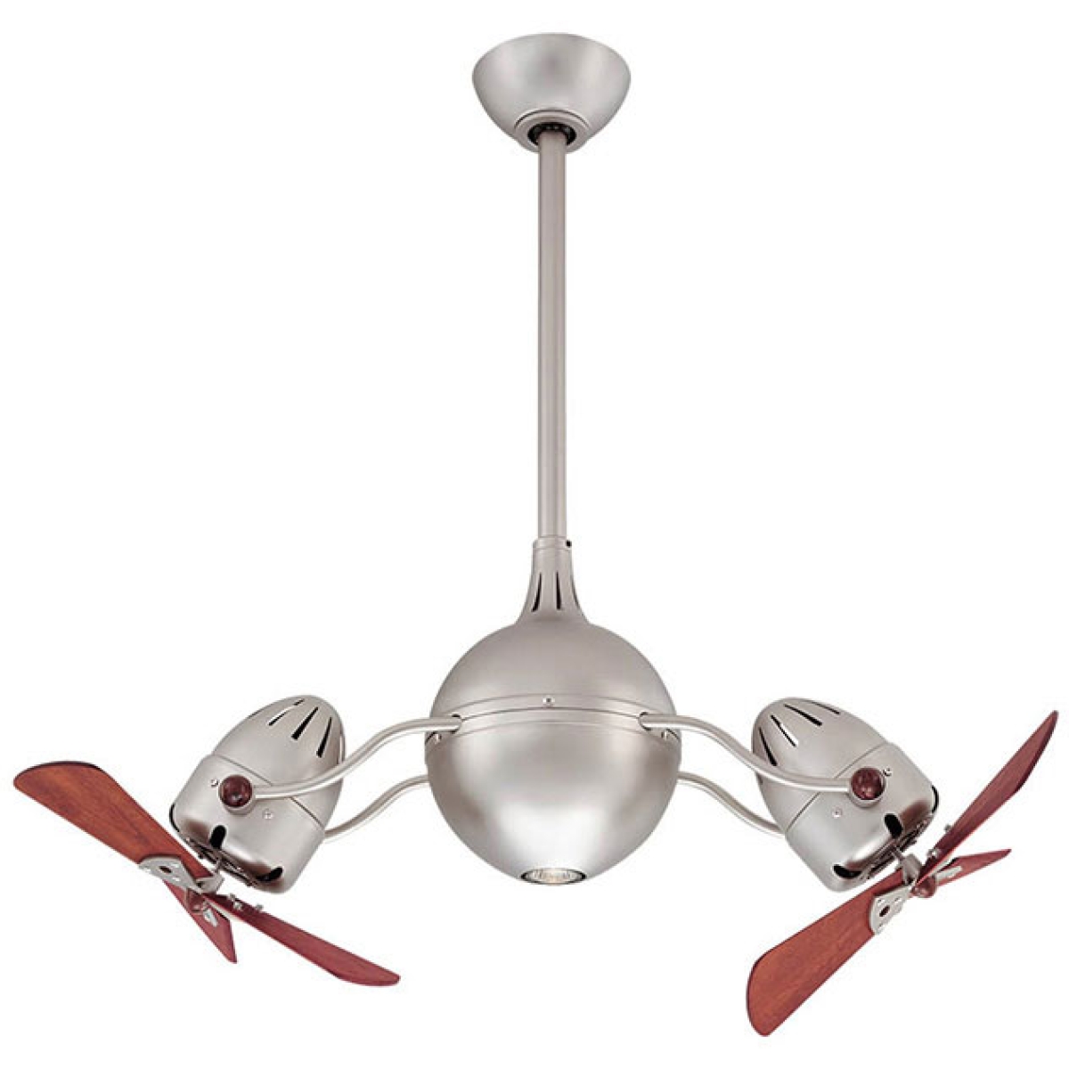 Matthews Fan 16吋 Acqua 天花吊扇 (亮銀色+桃花木扇葉)