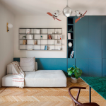 Matthews Fan 16吋 Acqua 天花吊扇 (亮銀色+桃花木扇葉)