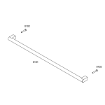 Siemens 西門子 CI10Z490 不銹鋼手把 (適用於CI36BP01)