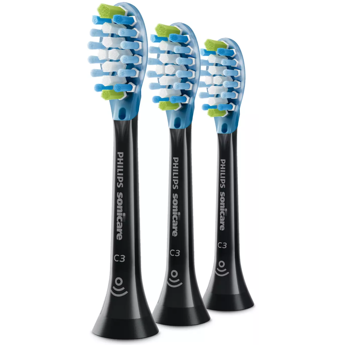 Philips 飛利浦 HX9043/96 Sonicare C3 Premium Plaque Defense 標準型聲波牙刷刷頭 (3件)