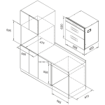 Nutzen 樂斯 NDS-100S 嵌入式消毒碗櫃 (銀色)