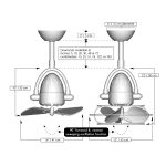 Matthews Fan 13吋 Diane 天花吊扇 (亮銀色+金屬扇葉)