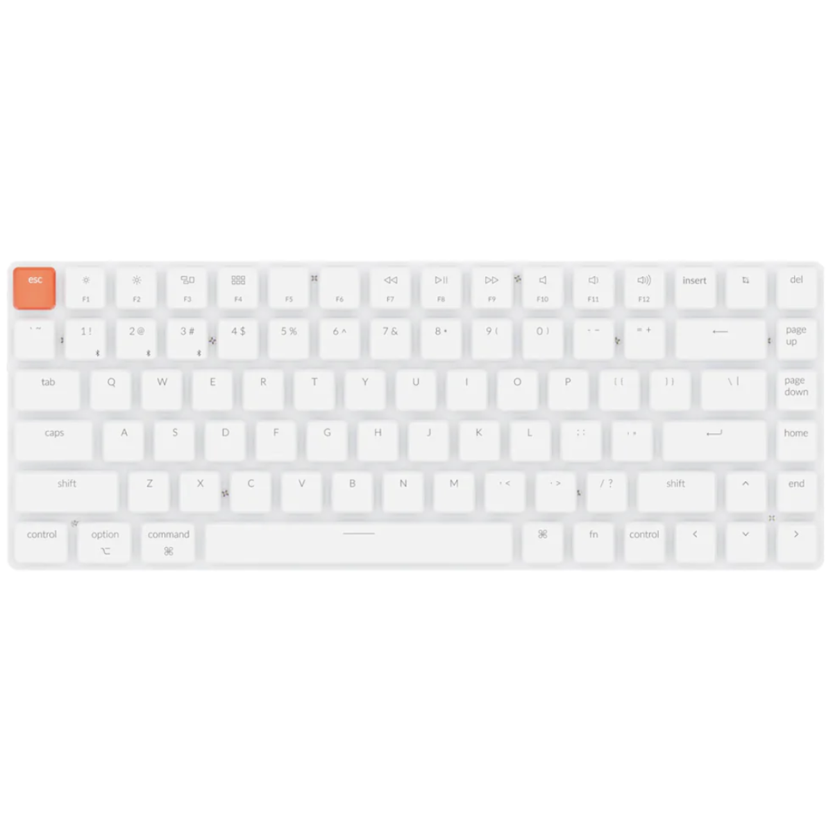 Keychron K3-K2 K3 84Keys 超薄無線機械鍵盤 (Version 2) (不透光/低青軸)