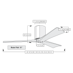 Matthews Fan 42吋 Irene-3H 天花吊扇 (鋁銀色+胡桃木色扇葉)