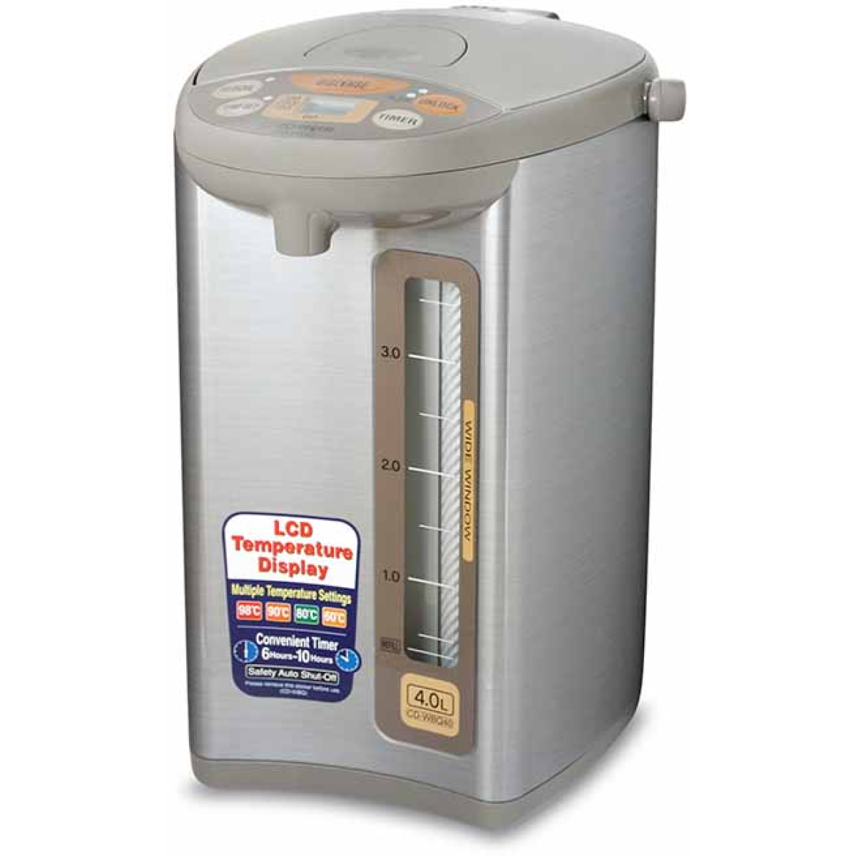 Zojirushi 象印 CD-WBQ40-TS 4.0公升 電熱水瓶