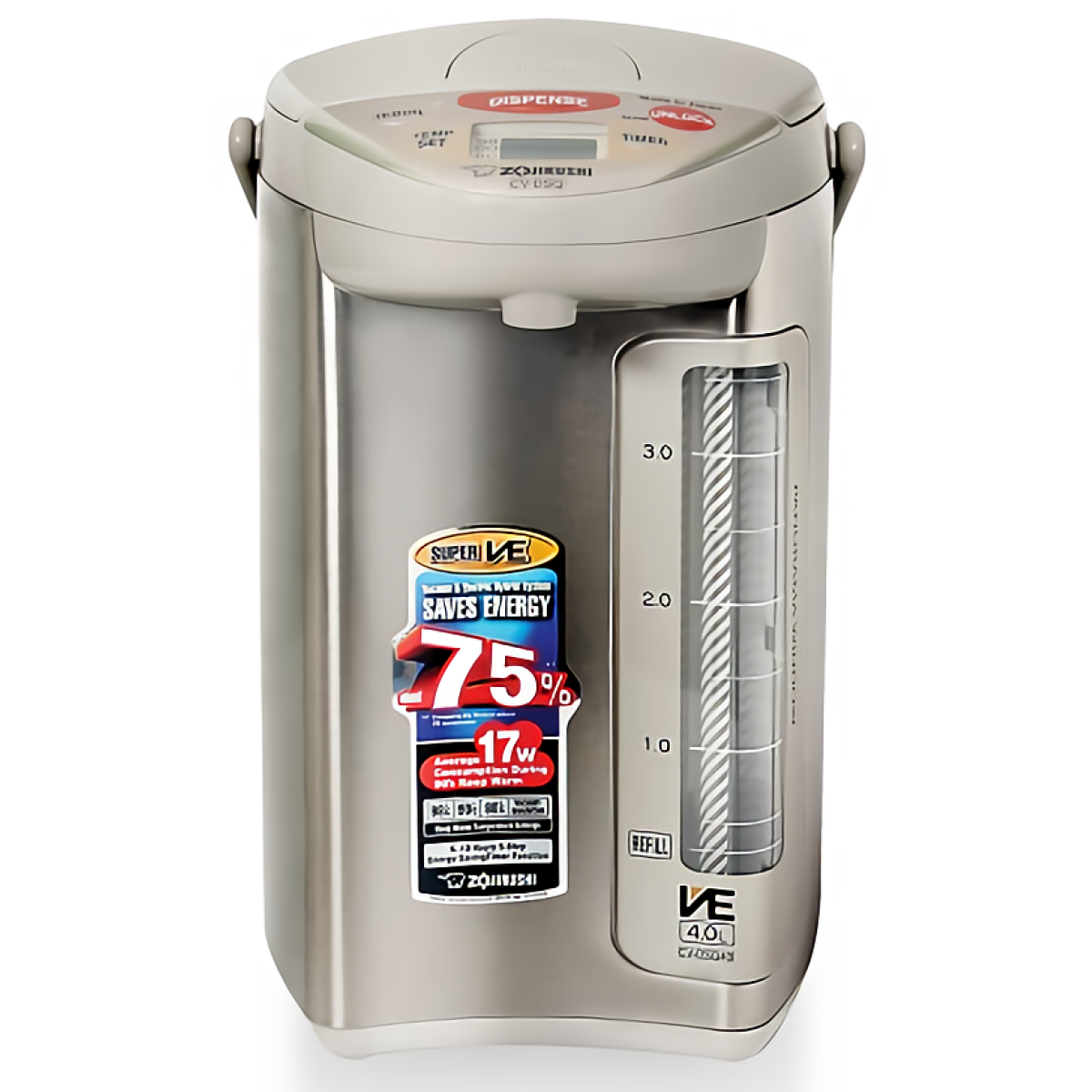 Zojirushi 象印 CV-DSQ40-XA 4.0公升 真空電腦 電熱水瓶