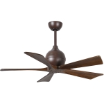 Matthews Fan 42吋 Irene-5 天花吊扇 (紋理青銅+胡桃木色扇葉)