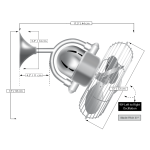 Matthews Fan 13吋 Kaye 掛牆/天花式風扇 (鋁銀色)