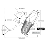 Matthews Fan 16吋 Laura 掛牆式風扇 (紋理青銅)