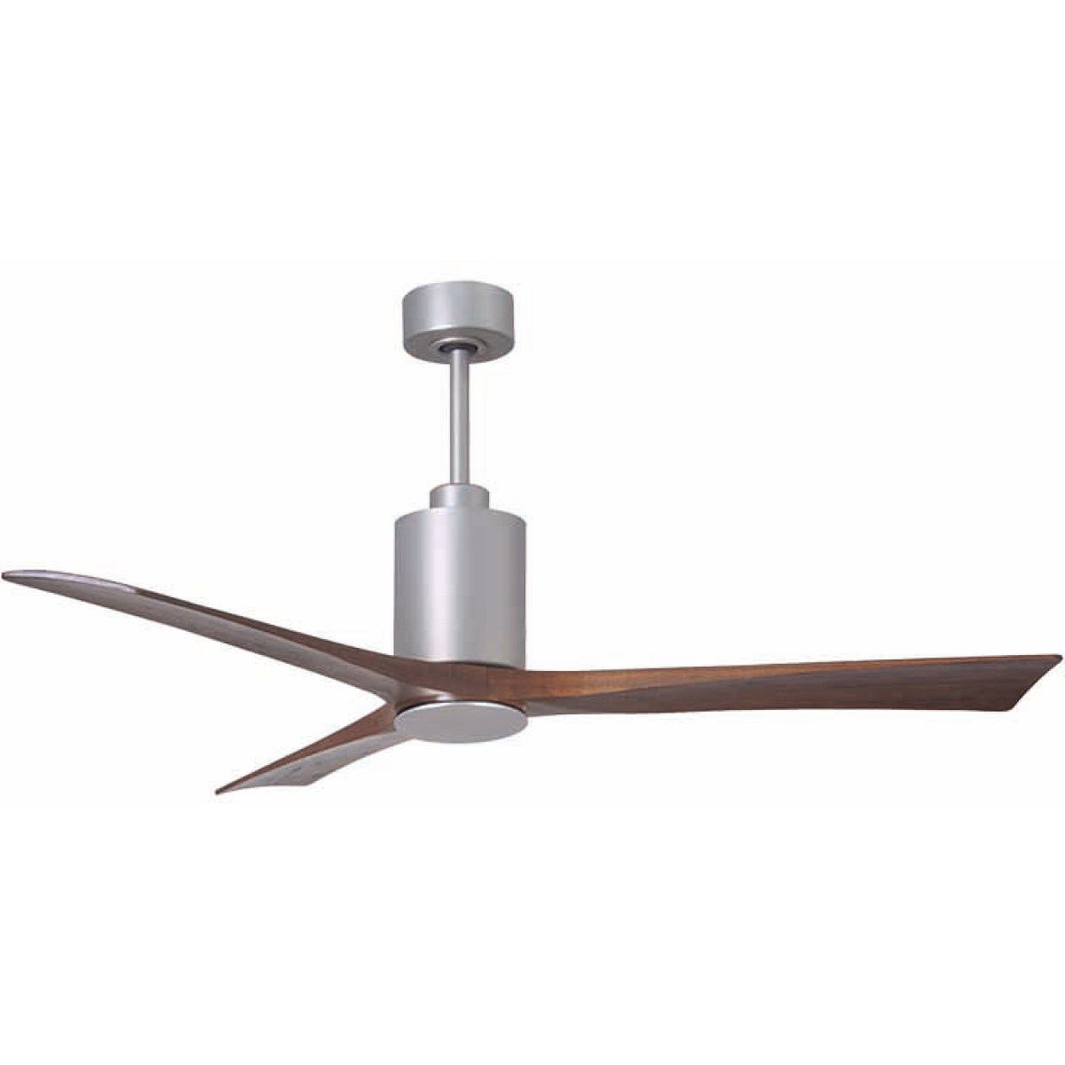 Matthews Fan 60吋 Patricia–3 天花吊扇 (鋁銀色+胡桃木色扇葉)
