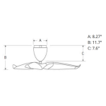 Aeratron AE3+ Series 50吋 天花吊扇 (黑色)