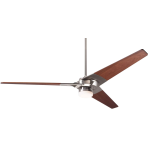 Modern Fan Co Torsion 62" 天花吊扇 (亮銀色+桃花木扇葉)