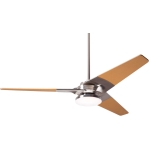 Modern Fan Co Torsion 42'' 天花吊扇 (亮銀色+楓木扇葉)