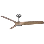 Iconic DC-3 52" 天花吊扇 (霧銀色+樑木色)