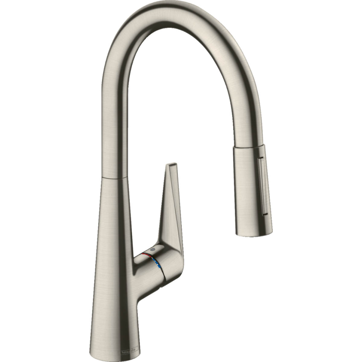 Hansgrohe 72813800 Talis M51 冷熱水可拉出式廚盆龍頭 (砂銀色)