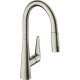 Hansgrohe 72813800 Talis M51 冷熱水可拉出式廚盆龍頭 (砂銀色)