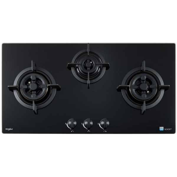 Whirlpool 惠而浦 AGA301/BT 86厘米 6000W 嵌入式三頭煤氣煮食爐 (免費基本安裝)