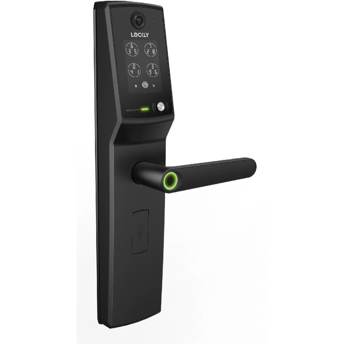 LOCKLY PGD898-MB Secure Vision Lux 智能電子門鎖 (磨沙黑色)