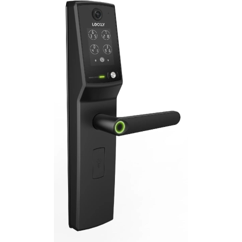 LOCKLY PGD898-MB Secure Vision Lux 智能電子門鎖 (磨沙黑色)