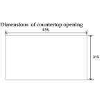 Rasonic 樂信 RIC-SNG211 65厘米 2800W 嵌入/座檯式 雙頭電磁爐