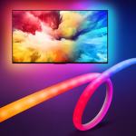 Govee RGBIC 霓虹電視背光燈帶 (H61B22D1-OF-UK)