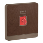 Schneider Electric 施耐德電氣 AvatarOn 緊急按鈕連鎖匙復位鍵 (胡桃木) (E8331KPB_WD_C5)