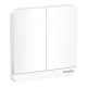 Schneider Electric 施耐德電氣 AvatarOn 4A 兩位復位開關掣 (搪瓷白) (E8332PRL1_WE_C5)