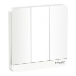 Schneider Electric 施耐德電氣 AvatarOn 4A 三位復位開關掣 (搪瓷白) (E8333PRL1_WE_C5)