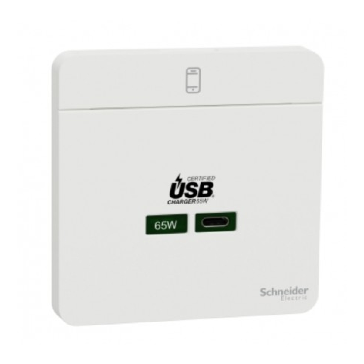 Schneider Electric 施耐德電氣 AvatarOn 65W單位USB快速充電 Type C (搪瓷白) (E831USB65_WE) Schneider Electric 施耐德電氣 AvatarOn 65W單位USB快速充電 Type C (搪瓷白) (E831USB65_WE)