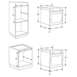 Candy 金鼎 FSCTX886 WIFI 60厘米 70公升 Smart Fi WiFi 智能遙控 Plus Steam 嵌入式焗爐