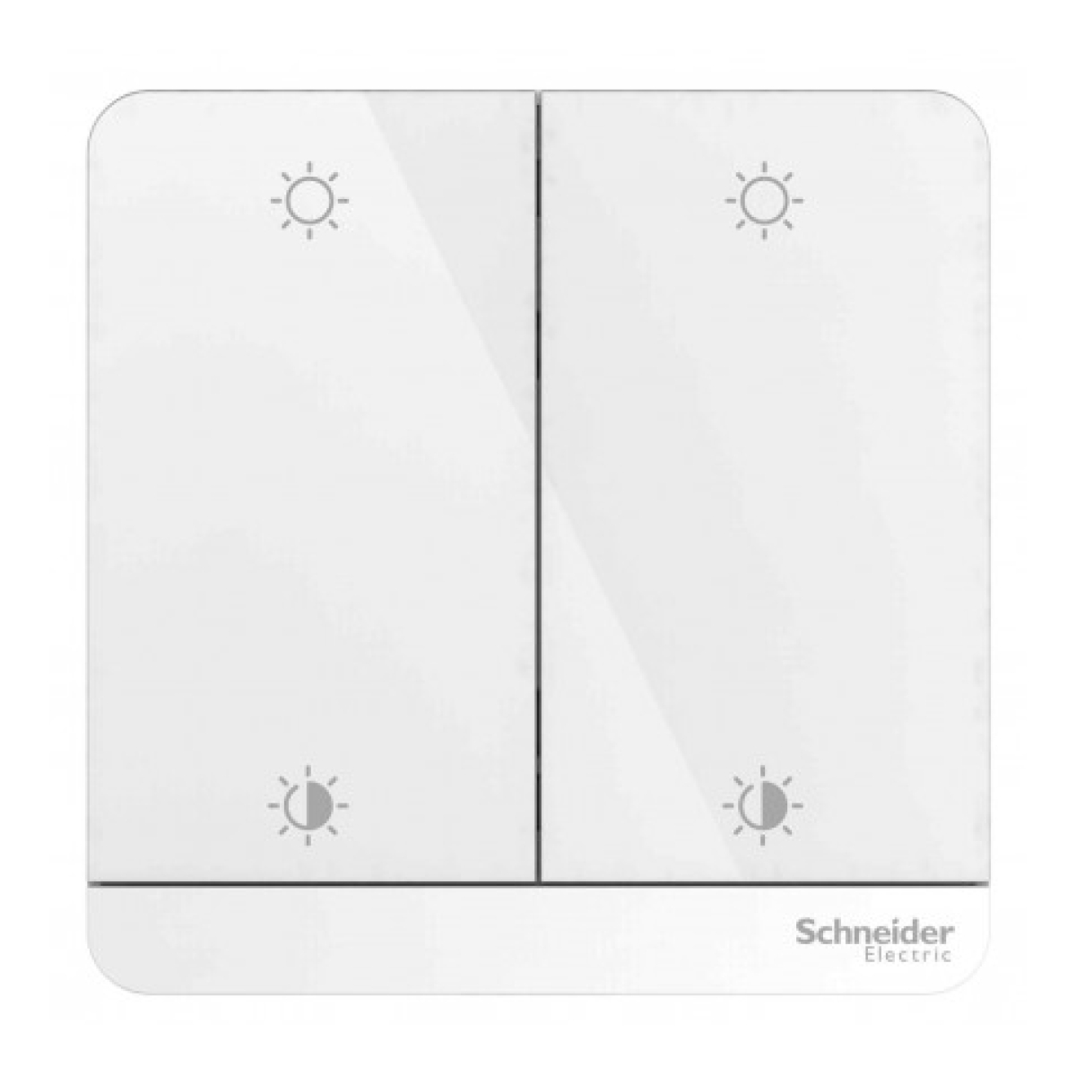 Schneider Electric 施耐德電氣 Wiser 智能兩位光暗掣 (搪瓷白) (E8332DST350ZB_WE)