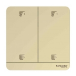 Schneider Electric 施耐德電氣 Wiser 智能兩位窗簾掣 (沉醉金) (E8332SCN300ZB_WG)