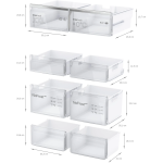 【展銷品】 Bosch KFN96APEAG 593公升 Series 6 不銹鋼面防指紋 無霜法式多門雪櫃