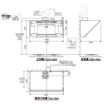 Fujioh 富士皇 FR-SC2090P 90厘米 傾斜式抽油煙機 (排氣型) (絨黑色)