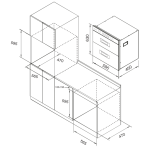 Nutzen 樂斯 NDS-100B 100公升 嵌入式雙層消毒碗櫃 (黑色)