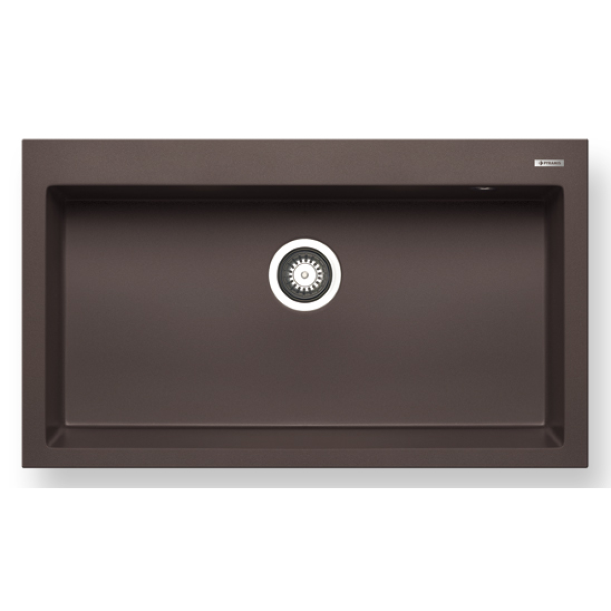 Pyramis 百利美 070046511 Istros 花崗岩廚房昇盤 (86x50) 1B (朱古力色)