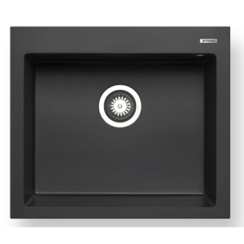 Pyramis 百利美 070044411 Istros 花崗岩廚房昇盤 (57x50) 1B (炭黑色)