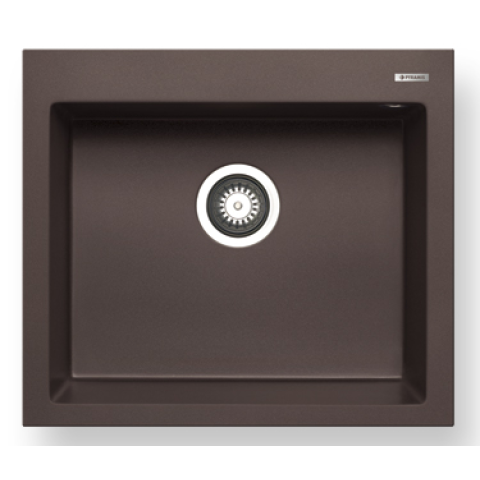 Pyramis 百利美 070044711 Istros 花崗岩廚房昇盤 (57x50) 1B (朱古力色)