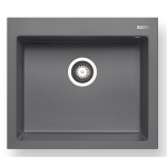 Pyramis 百利美 070044811 Istros 花崗岩廚房昇盤 (57x50) 1B (銀灰色)