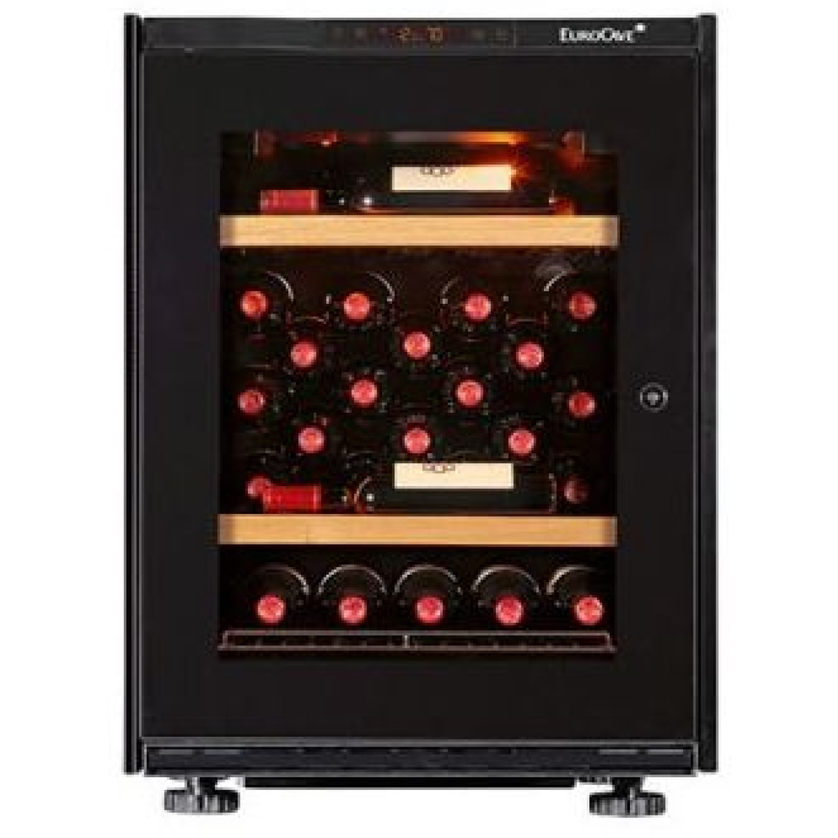 EuroCave V-INSP-S 30瓶 嵌入式單溫區紅酒櫃 (1滑架及1木架)(全玻璃門)