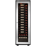 EuroCave V-INSP-L 89瓶 嵌入式單溫區紅酒櫃 (12滑架及1抽屜)(不銹鋼玻璃門)